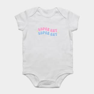 super shy lyrics newjeans Baby Bodysuit